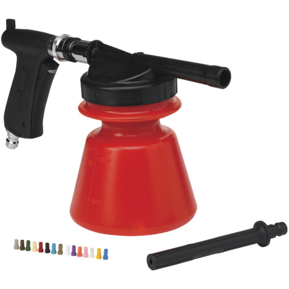 Skumspruta 1/2"(Q) Röd 1,4L