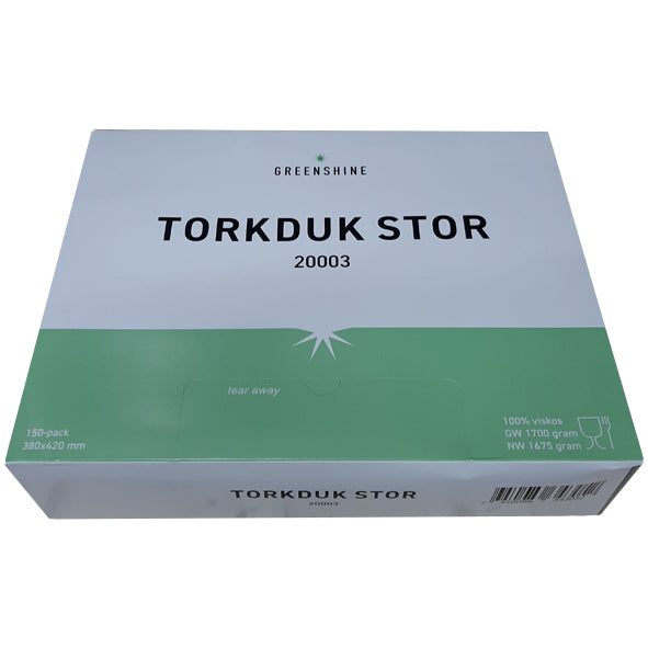 Torkduk Greenshine Stor 150st