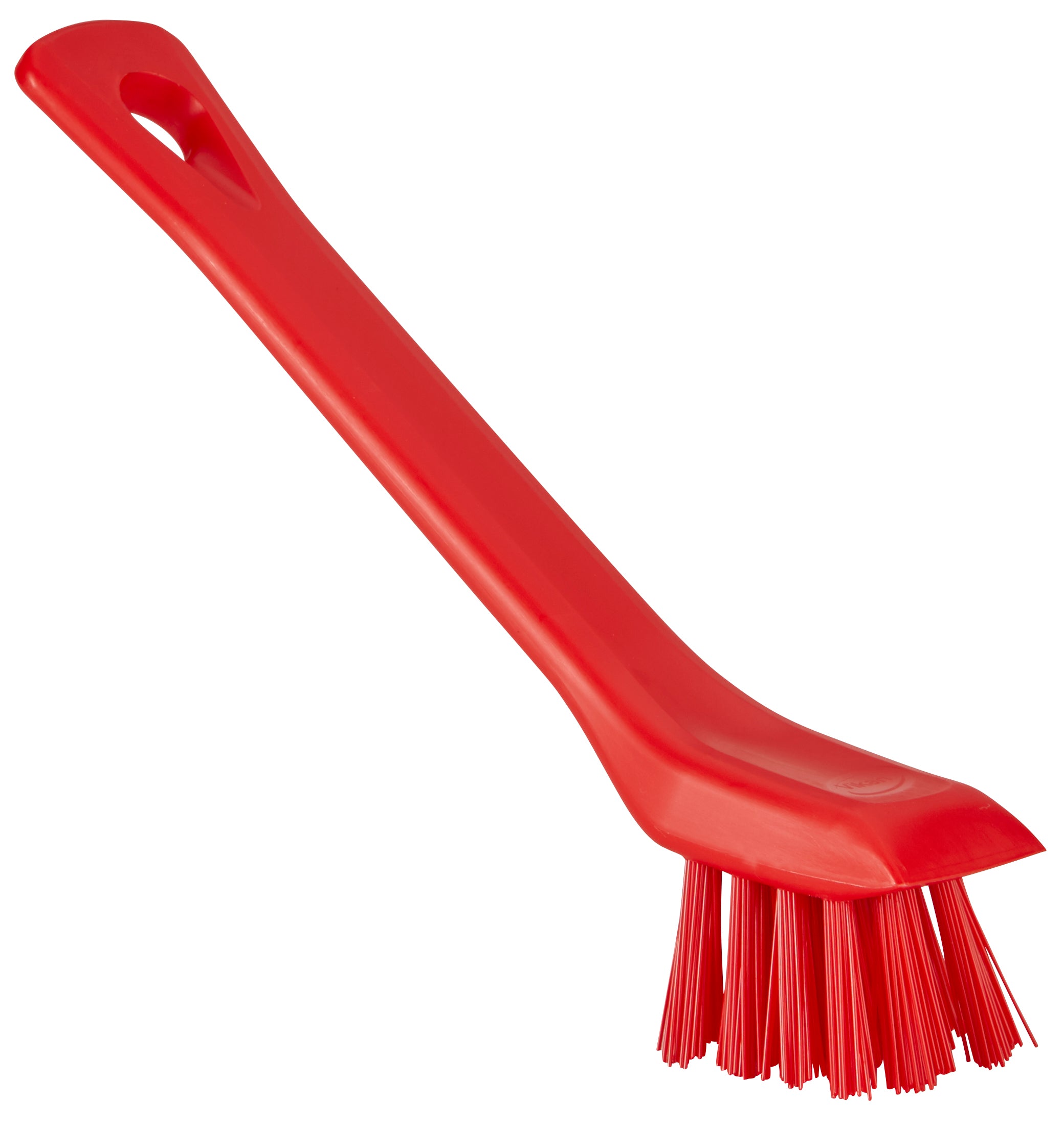 Detaljborste Med Skrapkant 15cm Röd